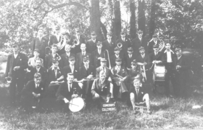 1000697 Groepsportret van Concours Culemborg te Jutphaas.